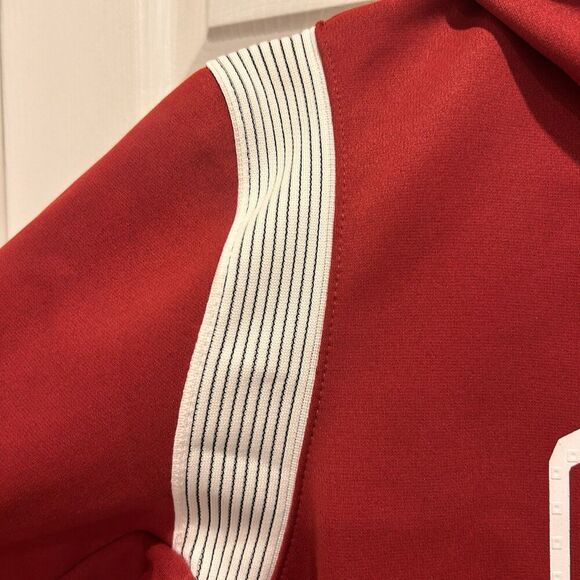 Nike Arizona Cardinals Sweatshirt Crewneck Red Womens Large Therma Fit On Field‎ - Picture 5 of 10